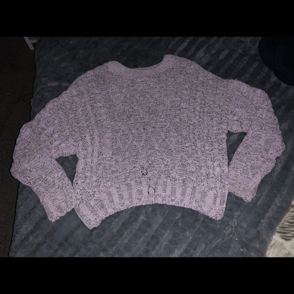 Lavender sweater